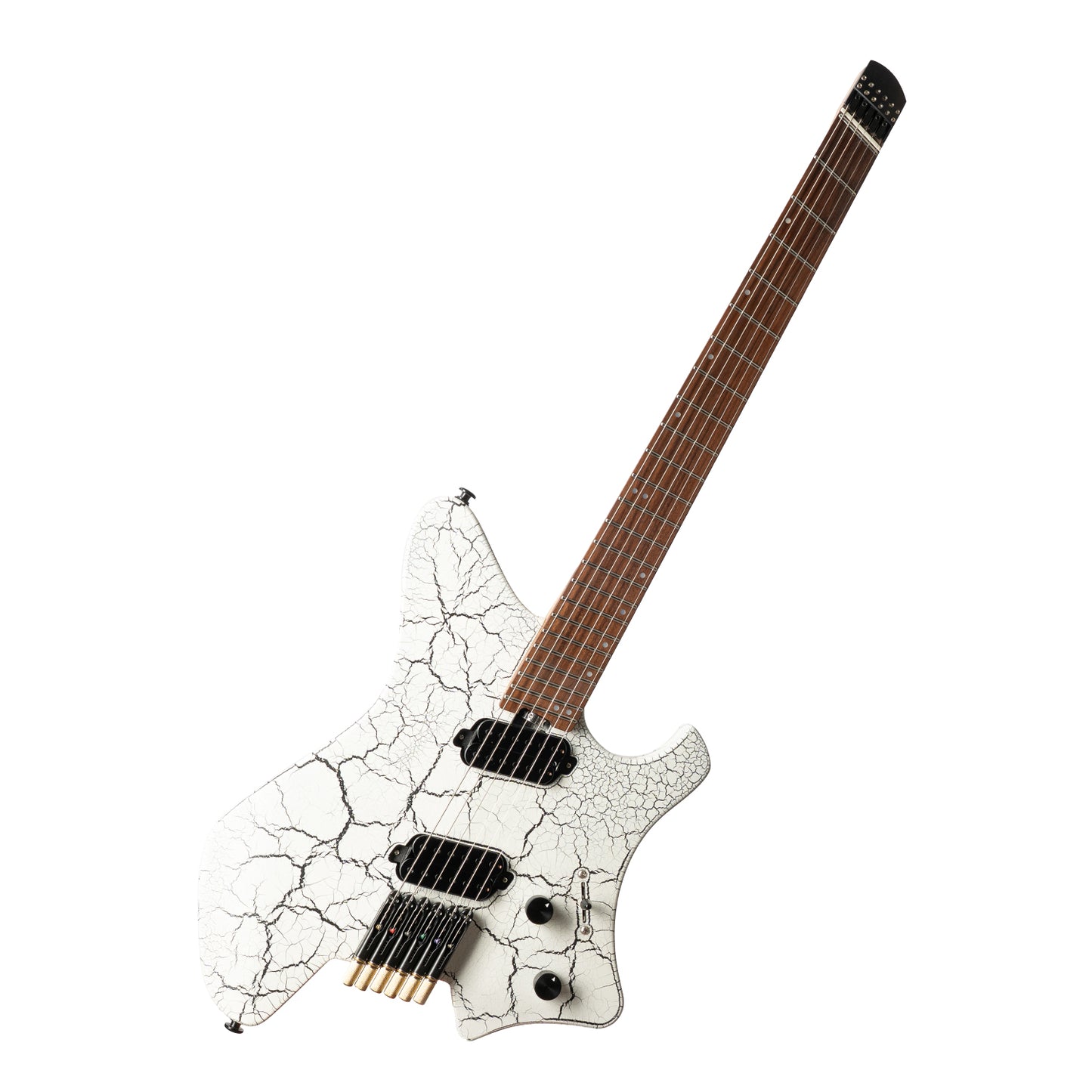 1_dd3283dd-1022-4d8b-8034-5b26992898f0 Eart Guitars, GW-6F, 6 Strings, 3-Way Switch,1 Tone,1 Volume Fixed Bridge Headless Electric Guitar