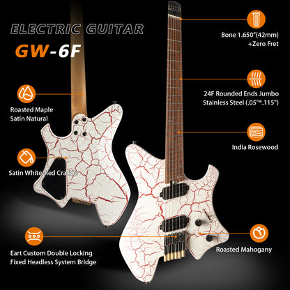 2_137f3b42-ae74-4417-9096-19f7b75f356a Eart Guitars, GW-6F, 6 Strings, 3-Way Switch,1 Tone,1 Volume Fixed Bridge Headless Electric Guitar