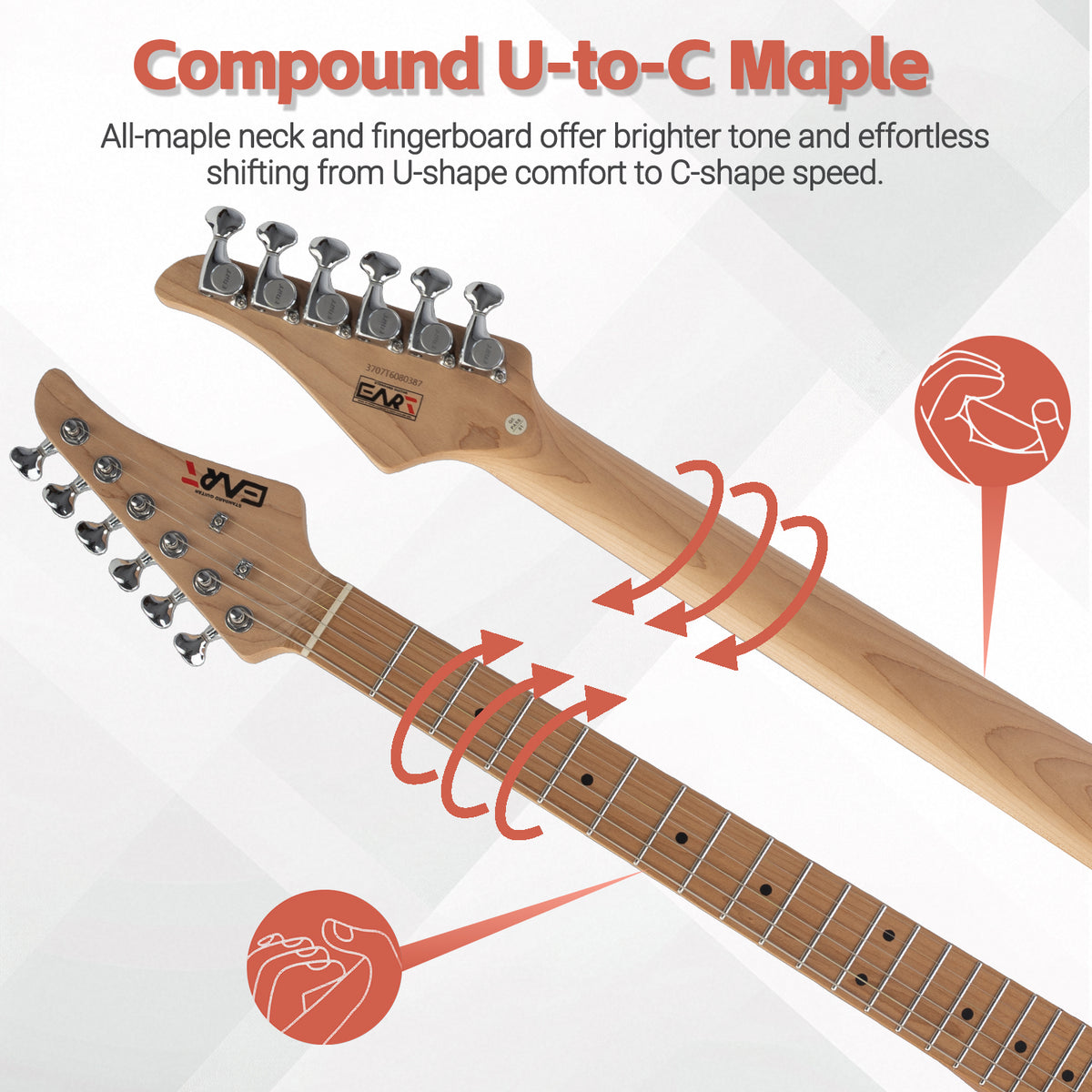 5_efa8eafb-bf49-4b25-aa21-83e074ecb62a EART-GUITAR Neo-Stage Pure (STC) Electric Guitar | Roasted Mahogany Body, Stainless Steel Frets & S3 Pickups