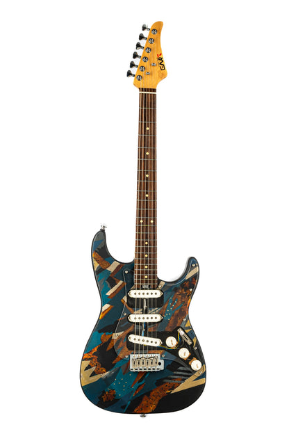 9_1 Eart Guitars Handmade Lacquer Art-Collector's Edition 3707T5050221