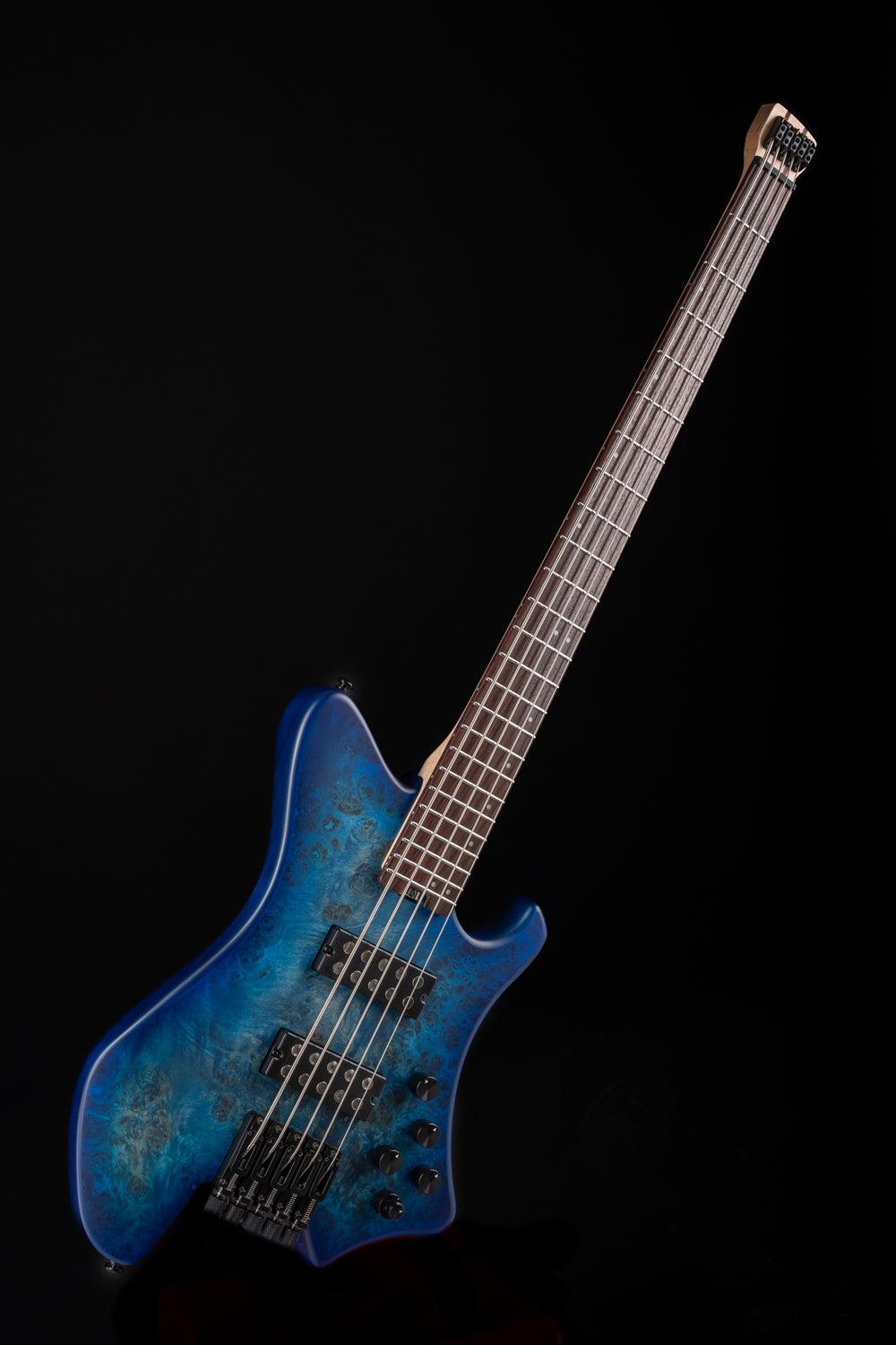 990b0b8b1529c8aca1658b53abc026bb_origin_1 Eart Guitars, BW-5, Roasted Bookmatch Mahogany Body 5 String Bass