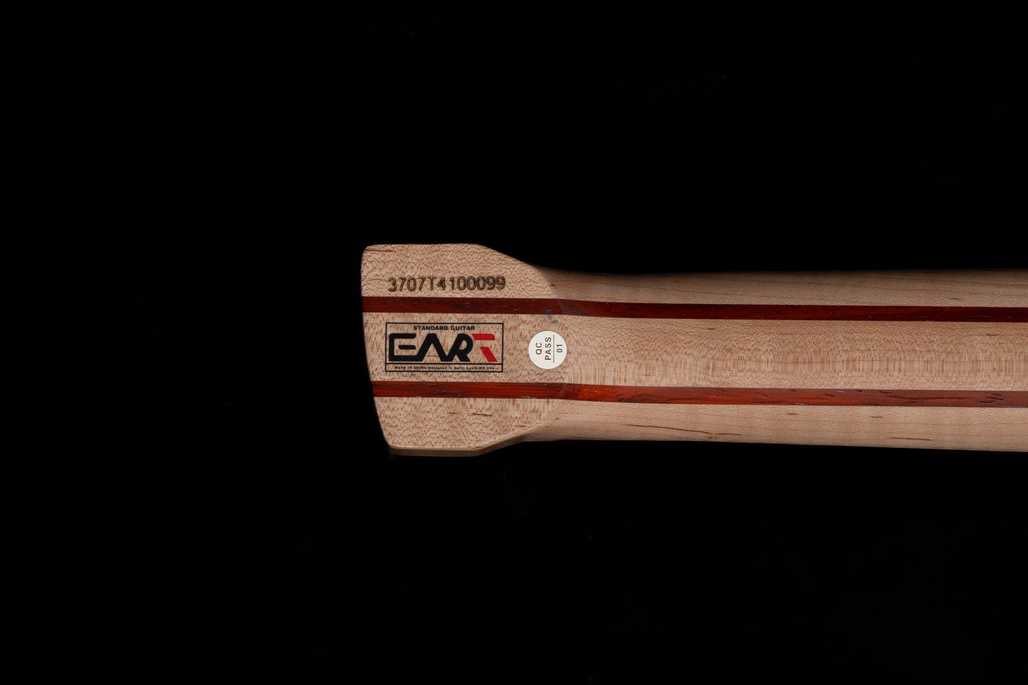 11ec4fc7cb78b8f0a268ae25840afa77_origin_1 Eart Guitars, BW-5, Roasted Bookmatch Mahogany Body 5 String Bass