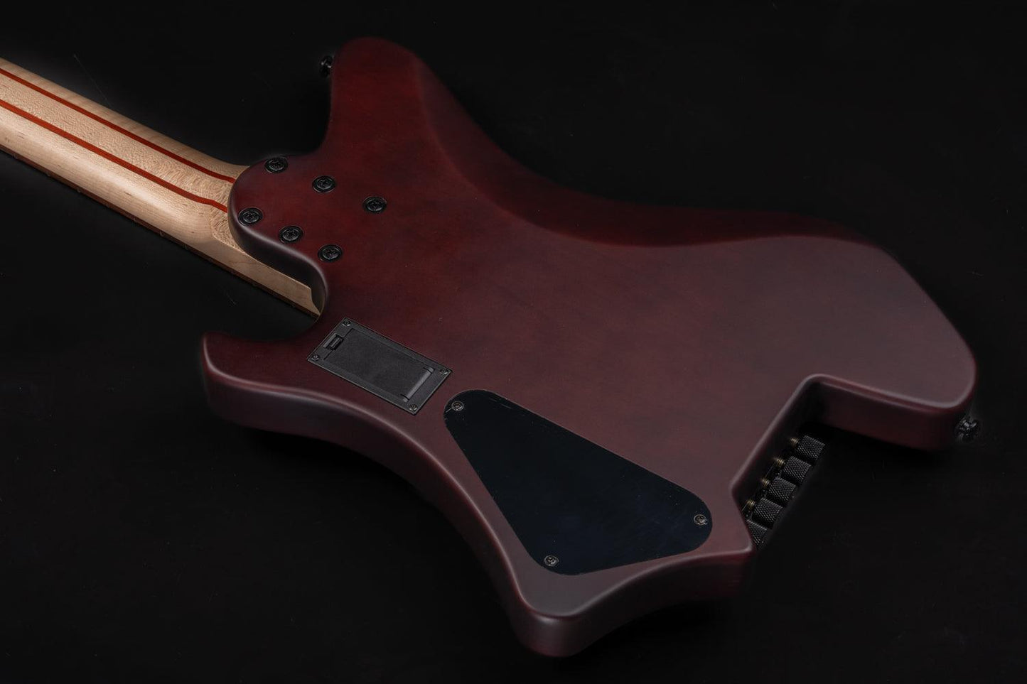 e8ef103428c0aae74846192f20229b1a_origin_1 Eart Guitars, BW-5, Roasted Bookmatch Mahogany Body 5 String Bass