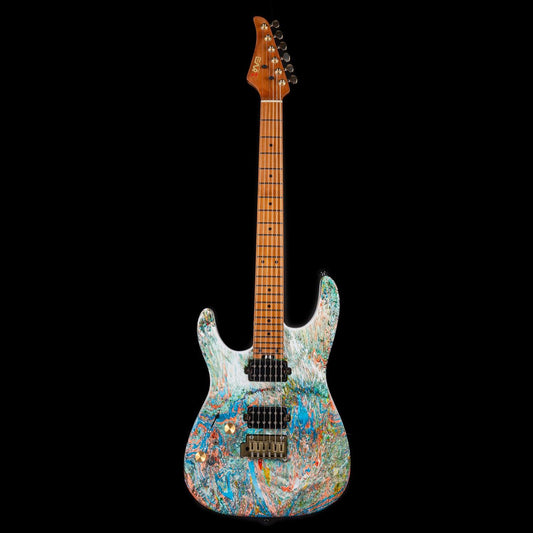 CLA-10XL-GD Eart Electric Guitars Chinese Lacquer Art CLA-10XL-GD