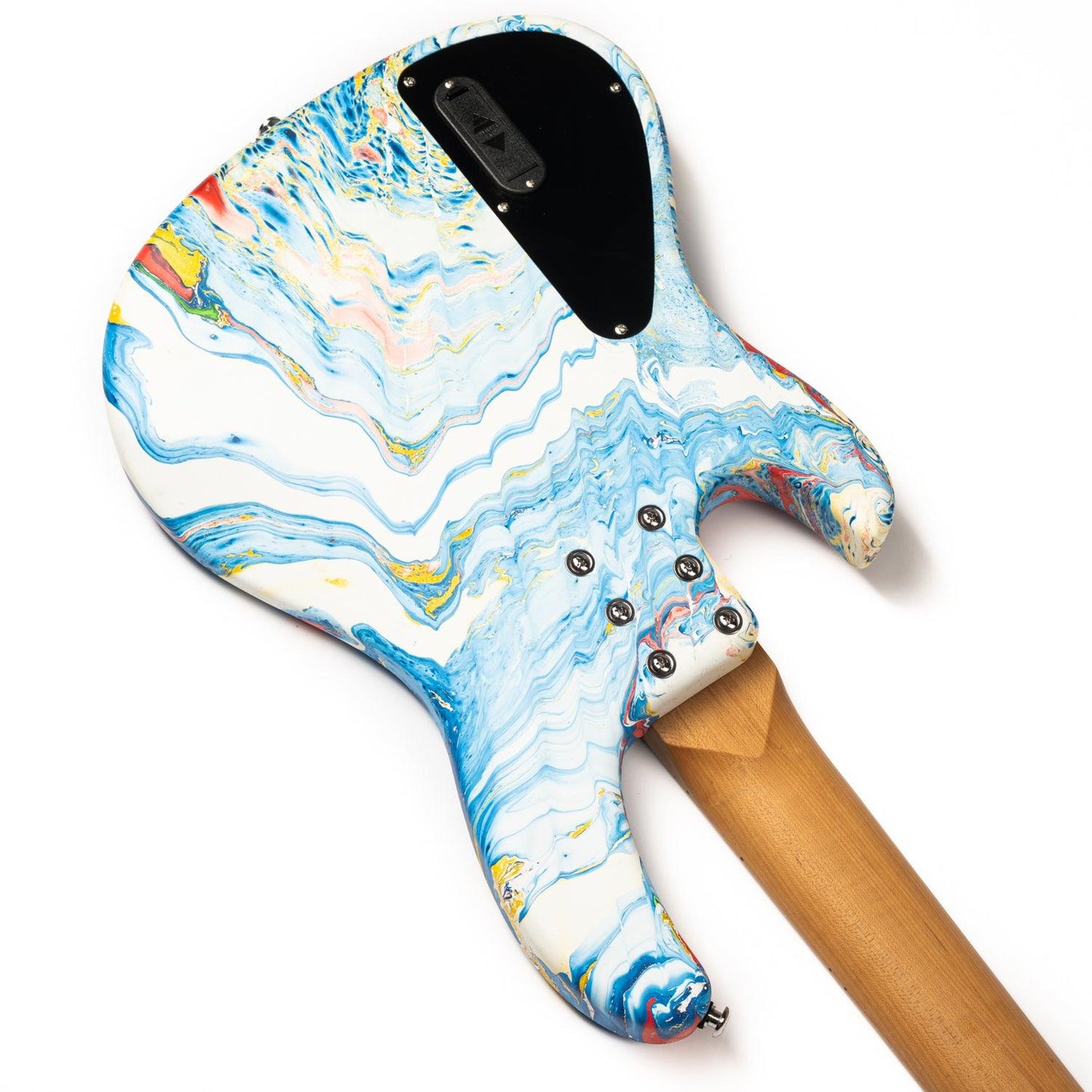 CLA-5B_body Eart Electric Guitars Bass Chinese Lacquer Art CLA-5B, 5 String Bass