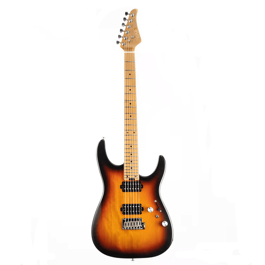 Eart Guitars, DMX-10, Roasted Maple Neck Stainless Steel Fret Floating Tremolo Ten Tones Electric Guitars - EART-GUITAR