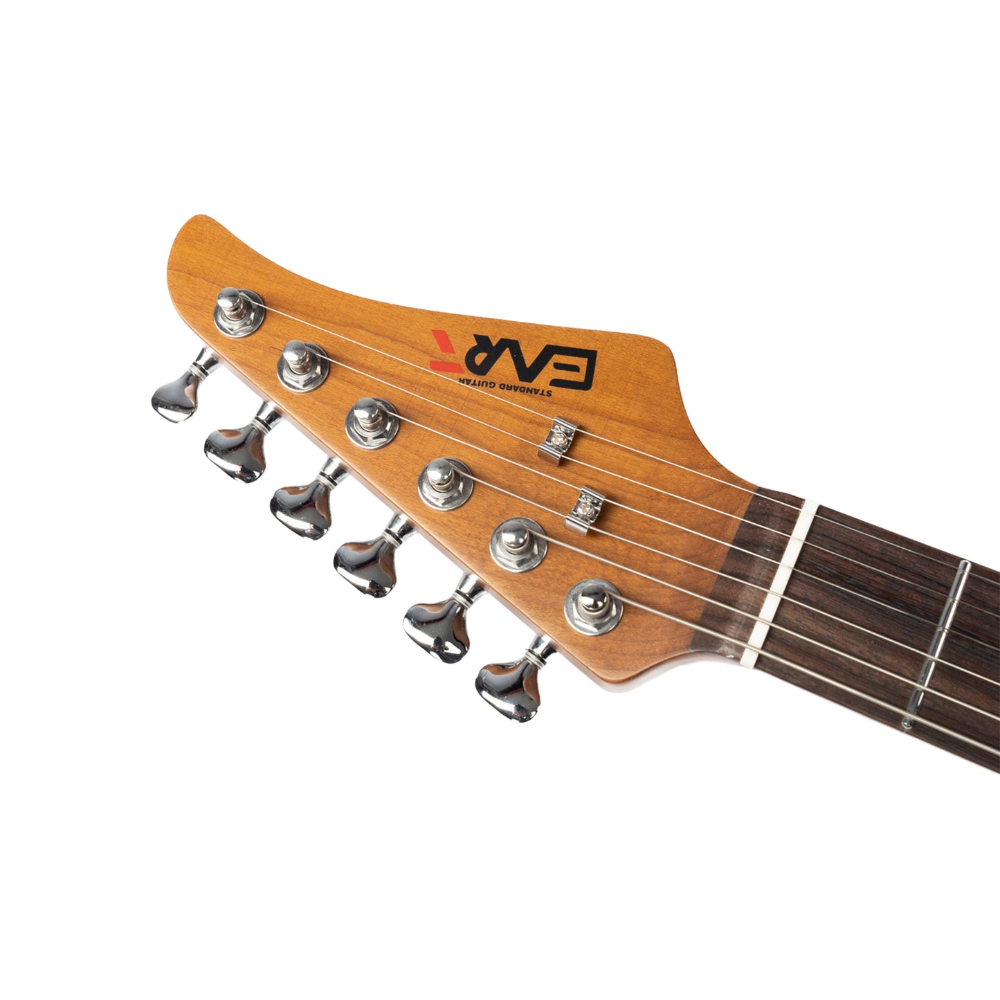 Eart GUITAR  E-TT72 Semi Hollow Body Electric Guitar, HH Humbucker Pickups, Roasted Mahogany Body, Fixed Bridge, Stainless Steel Frets, Random Color (Sunburst or Surf Green)