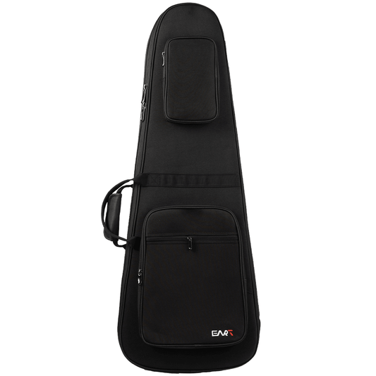 EART Guitars, Gig Bag EHSG, Bullet Case for Full Size Standard Electric Guitars, Black - EART-GUITAR