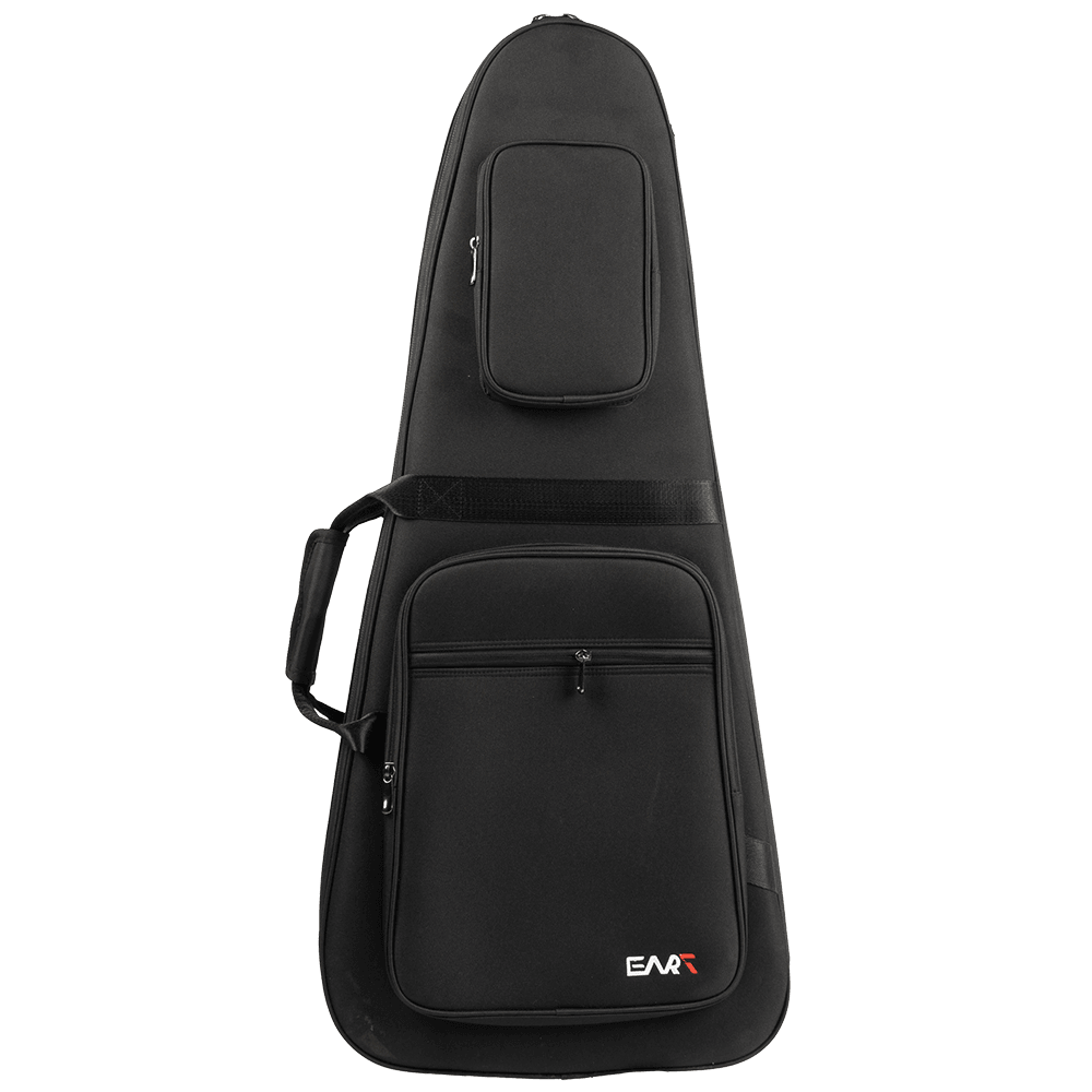 EART Guitars, Gig Bag EHKHG Black Bullet Case for Headless Electric Guitars, Black - EART-GUITAR