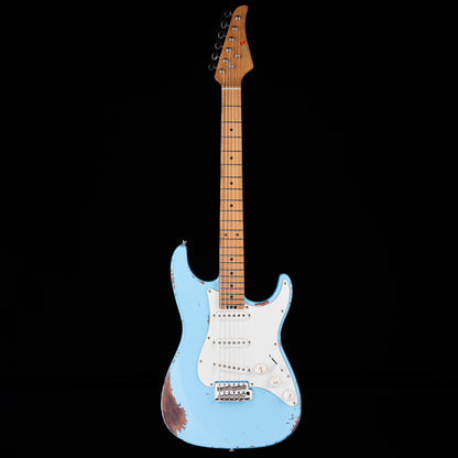Eart electric guitar Vintage-VS60 maple fretboard blue