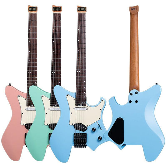 GW2TP-SE_main_image Eart Guitars GW2TP-SE Lightweight Headless Electric Guitar, 24 Stainless Steel Frets, Compound Radius Fingerboard