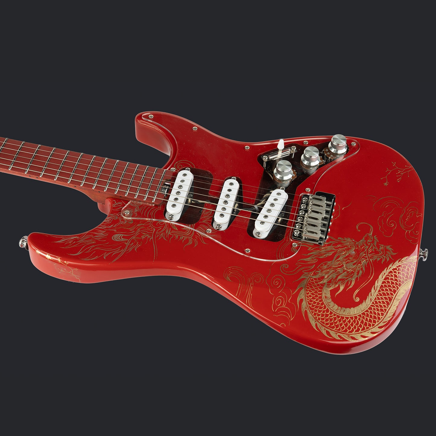 Eart Guitars Handmade Lacquer Art-Collector's Edition 3707T6020039