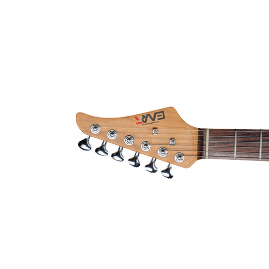 54bdc4852805d04b69c4d167494d9a5 Eart Guitars, YMX-SG3, SSS Roasted Book-match Mahogany Body Vintage Style Electric Guitar, Pearl Green