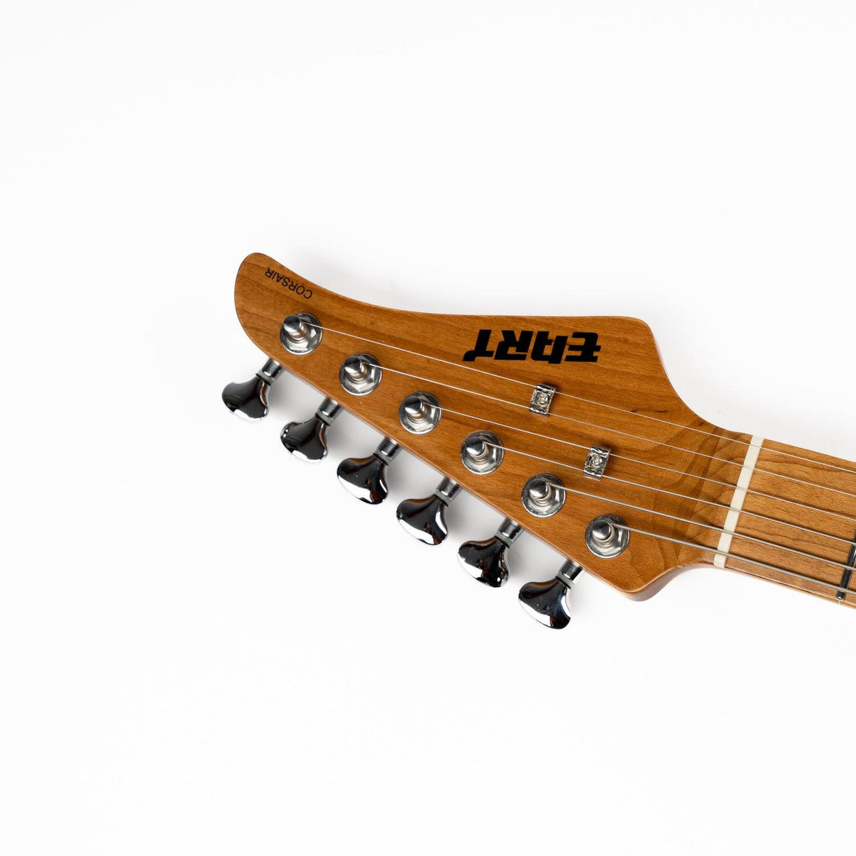 Eart Guitars NKC3 Modern Roasted Mahogany Electric Guitar, Blue EARTGUITAR