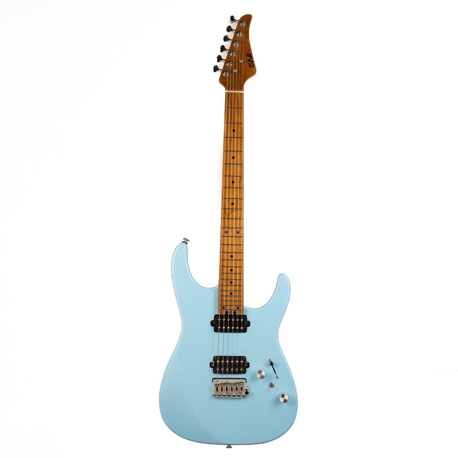 omni24-blue EART Guitars, EYP-Omni24, 6 String Metal Solid Body, The First Electric Guitar for Beginners