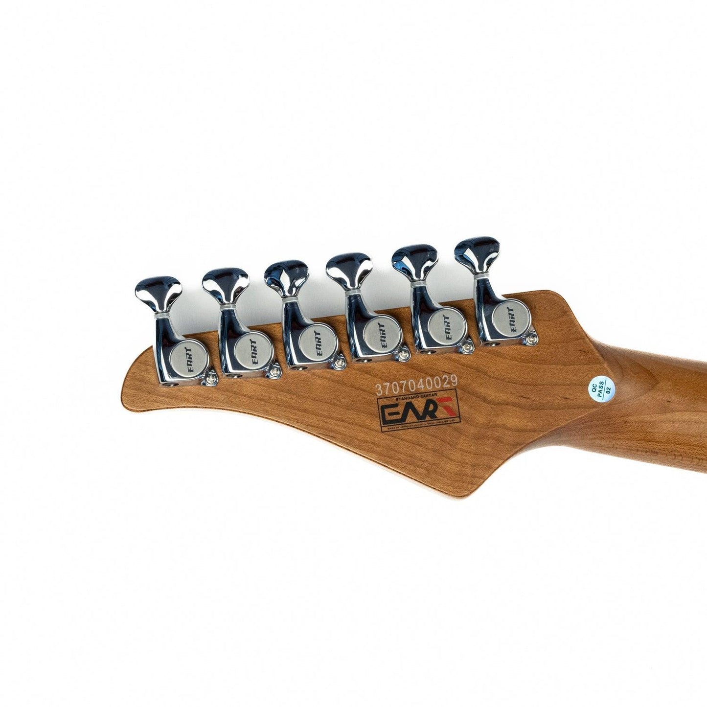 omni24-headstock EART Guitars, EYP-Omni24, 6 String Metal Solid Body, The First Electric Guitar for Beginners