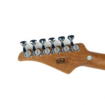 omni24-headstock EART Guitars, EYP-Omni24, 6 String Metal Solid Body, The First Electric Guitar for Beginners
