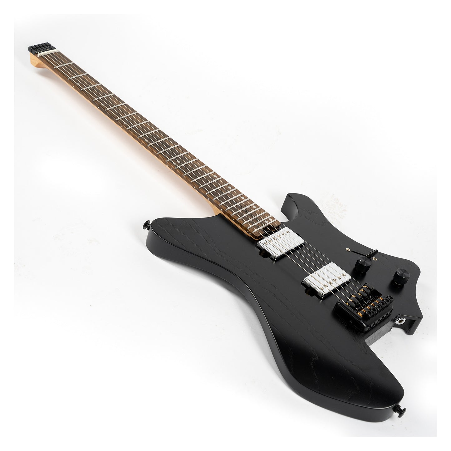 EART electric guitar GW2 NBK black without veener